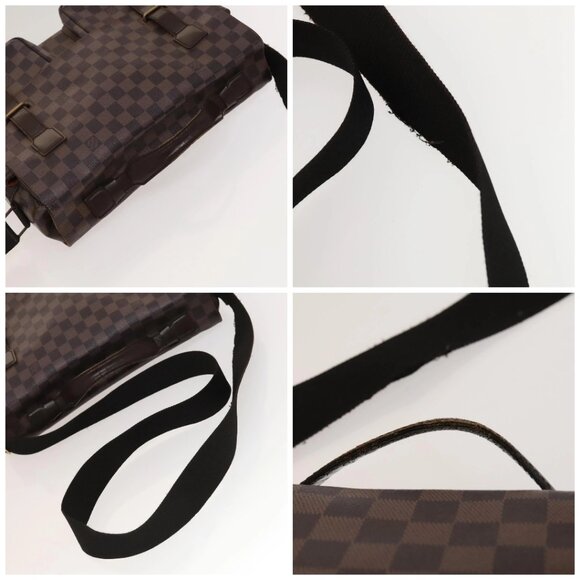 LOUIS VUITTON Damier Ebene Broadway Shoulder Bag N42270 LV Auth bs27810 - Picture 16 of 16